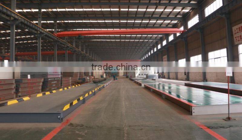 120 ton 150 ton heavy duty truck weighing scale with printer 3*18m truck scale