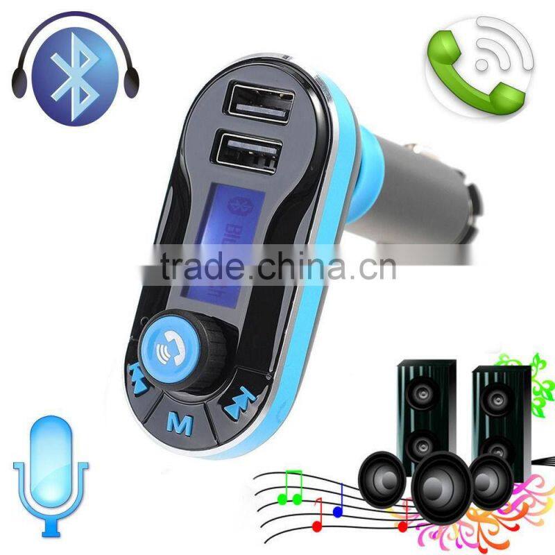 New Wireless Bluetooth FM Transmitter Handsfree Stereo Bluetooth Car Kit With A2DP/AVRCP For Ihpone Cell Phone