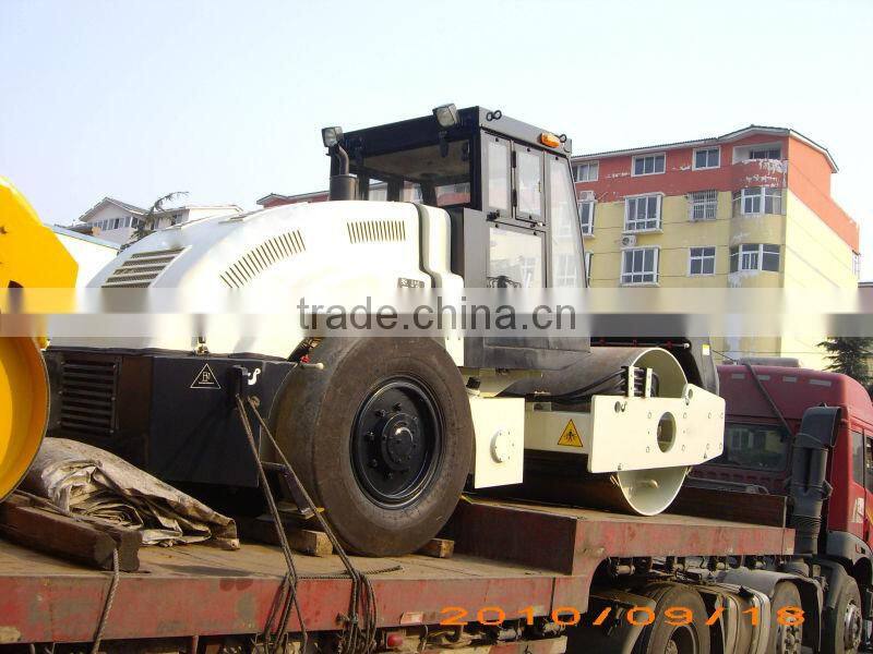 7 ton tyre drive singel drum vibratory road roller