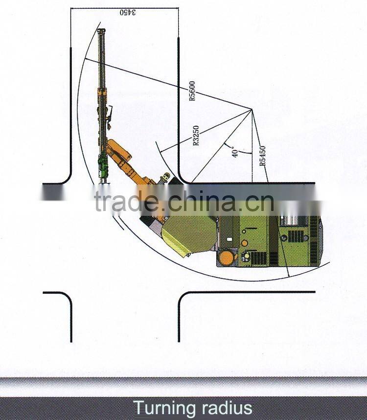 KAISHAN KJ312 the most advanced truck mounted full hydraulic tunneling drilling rig