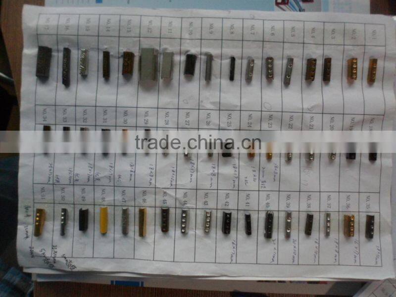 Shoelace metal tips