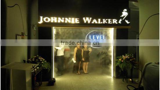 portable fogging machine for media presentation