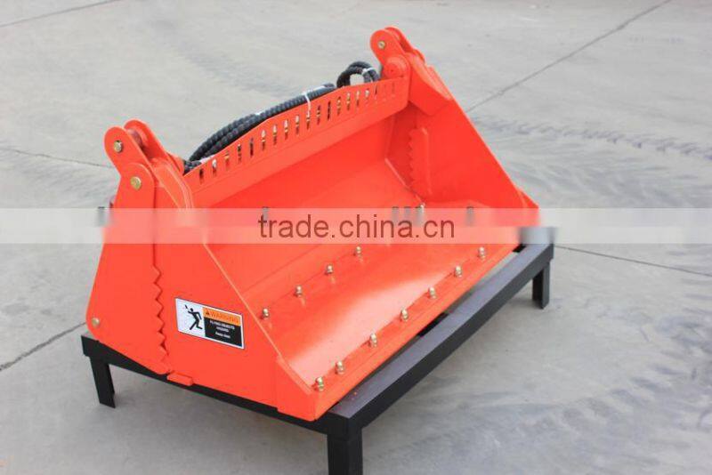 HCN mini 0104 series mini skid steer loader 4 in 1 bucket