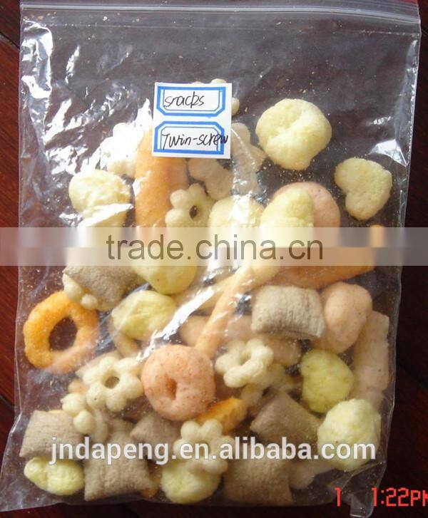 Sweet or salty puffed corn snacks food machines