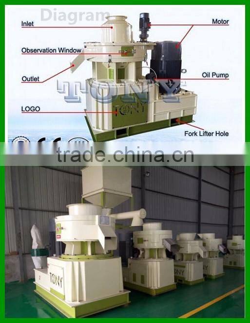 Hot Sale Ring Die Sawdust Pellet Machine