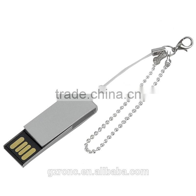 Swivel usb flash drive with logo