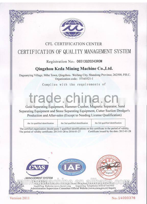 Perfect quality mini gold wash plant for export