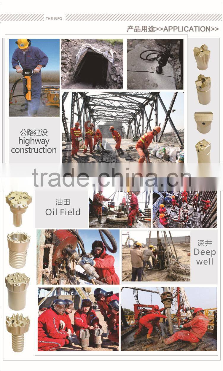 Good Efficiency DTH Hammer Bits /Drilling Tools