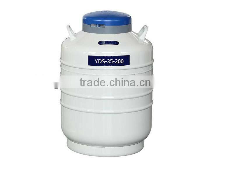 YDS series Dewar vessle Small Capacity Large Caliber Liquid Nitrogen Container
