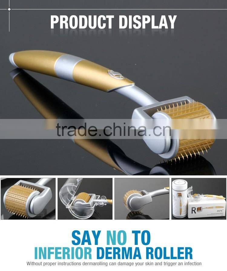 2016 Wholasale 0.25mm- 3.0mm Titanium dermaroller zgts