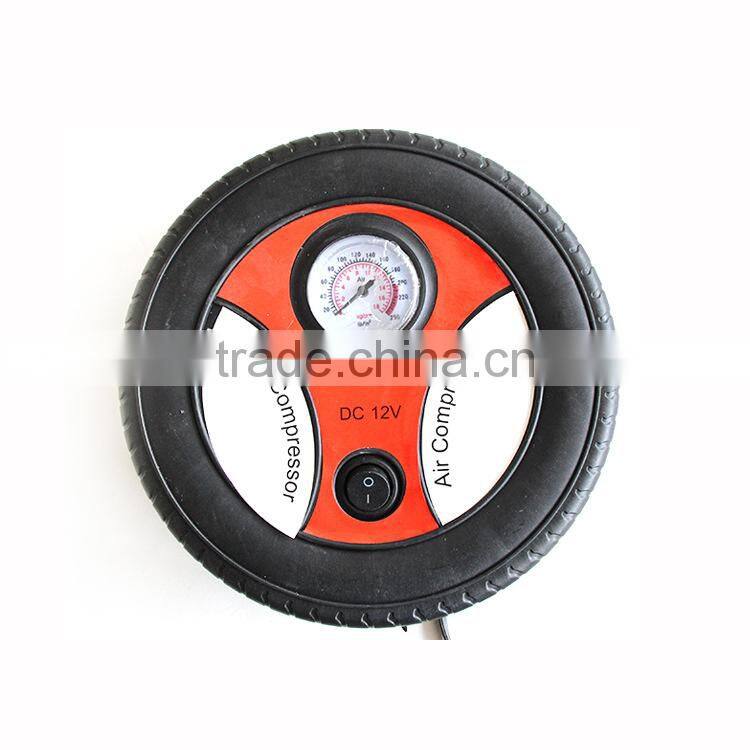 car compressor tire inflation pressure 12V portable air compressor mini tire inflator tire inflation
