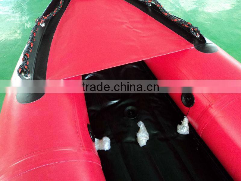 2015 new pvc inflatable raft fishing boat for sale