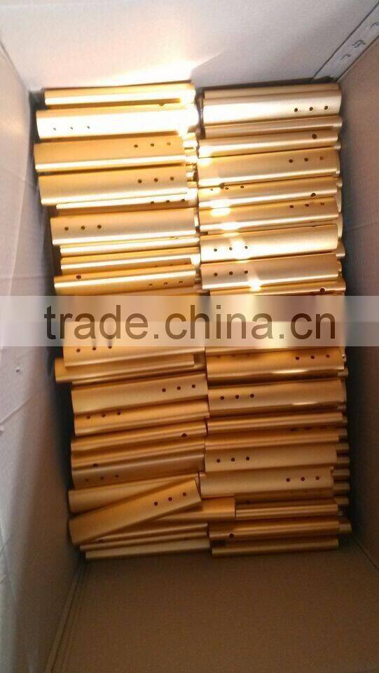 OEM aluminum tube bending bendable aluminium tube with color anodization