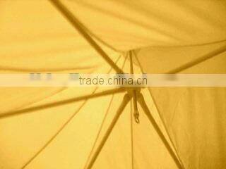 5x6.8m steel structure white double top pagoda tent