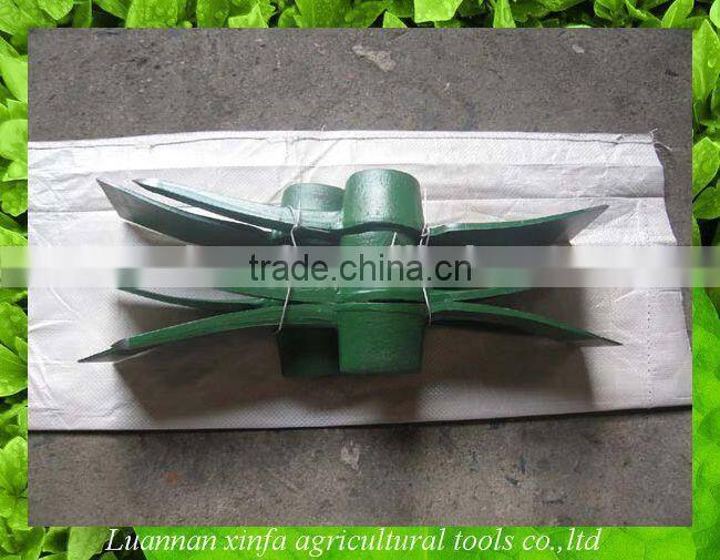 garden tools steel pickaxe
