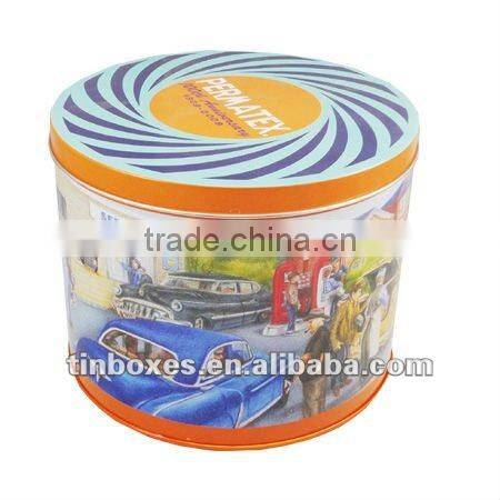 flat metal tin boxes