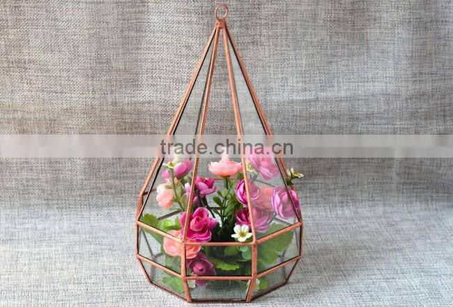 Indoor plant glass terrarium micro landscape glass greenhouse