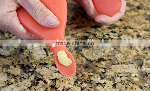 Silicone Feeding Baby Spoon for Whole Foods & Homemade Recipes