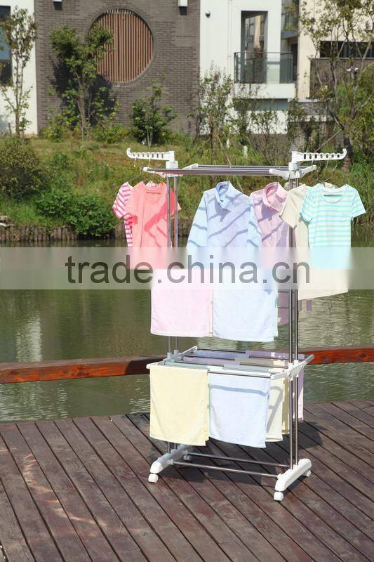 Vivinature Foldable Compact Storage Drying Clothes Rack System
