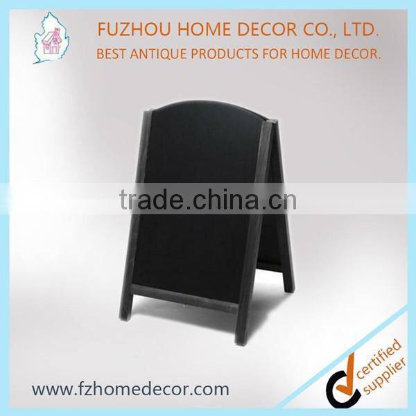 Magnetic slate chalkboard a-frame shape with double side chalkboards