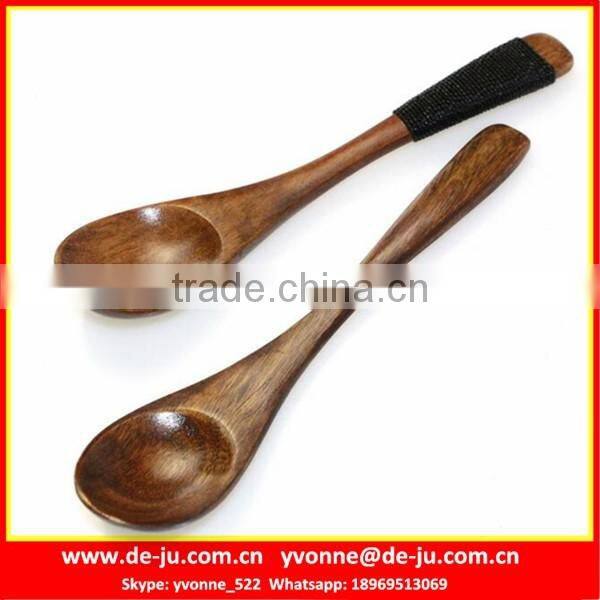High Quality Smooth Bamboo Icecream Spoon