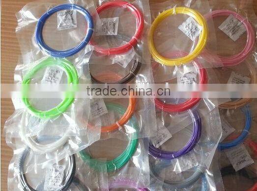1.75mm PLA / ABS 3d printer filament material for 3d printer pen