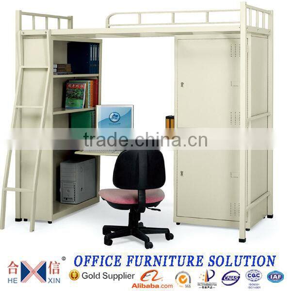 Wrought iron double bede