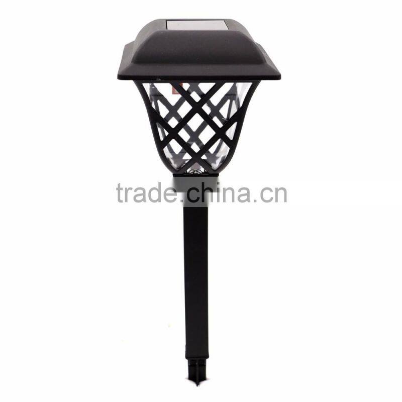 16pk Plastic Solar led Garden Pathway Landscape Lawn Stake Light