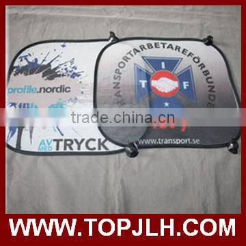 best selling summer protective custom brand print sun visors for cars