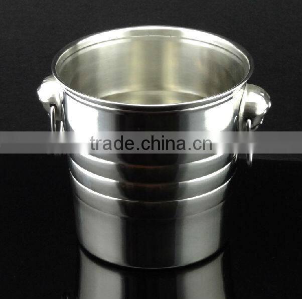 stainless steel slap-up ice pail