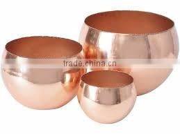 silver bowl gold plated leaf metal bowl