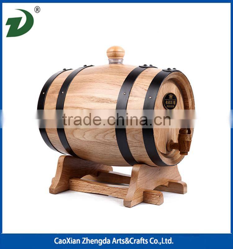 2015 Hot Selling Solid Wood Empty Barrel
