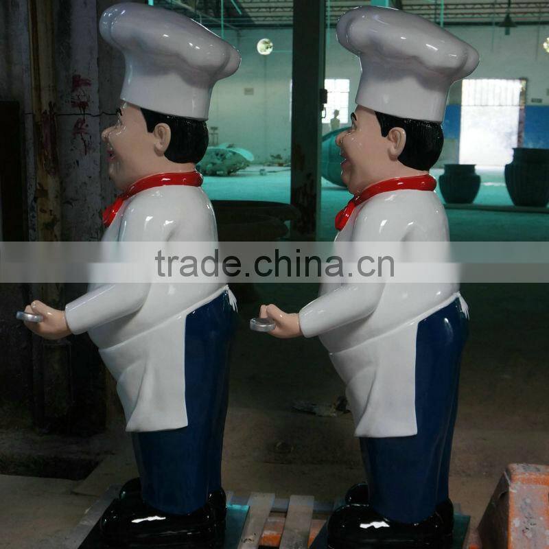 Fiberglass cook character