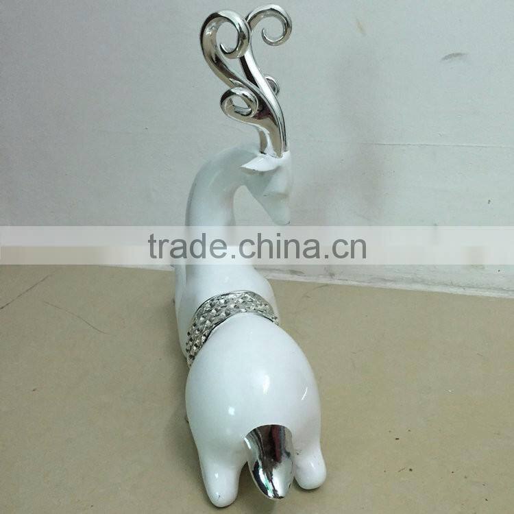 Polyresin deer statue decoration