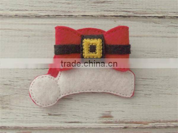 2017 Christmas Trees Felt Headband Slider Applique made in China