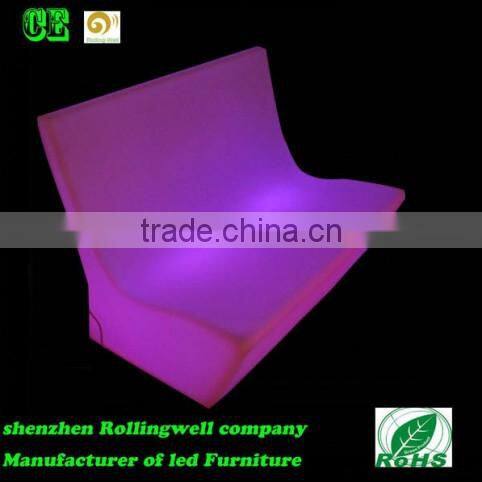 Colorful Modern rechargeable battery Led sofa/chair for living room Furniture chair