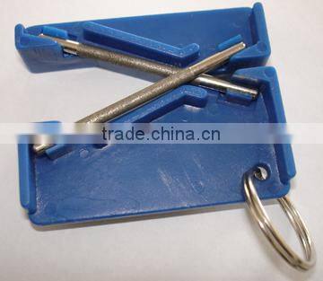 Diamond hook sharpener suitable for the knives in high hardness