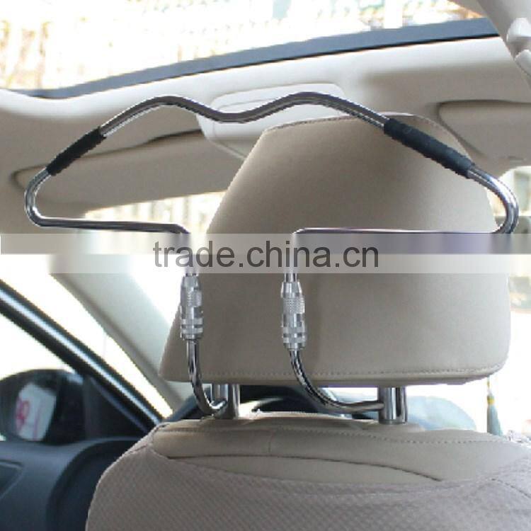 All metal high quality car back seat Cloth Hanger