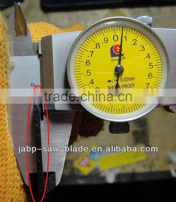 305mm 2T black metal blade for brush cutter