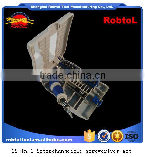 44 in 1 interchangeable screwdriver set plastic rack hex key precision manual repair hardware multi purpose tool kit