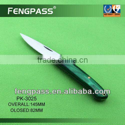 stainless steel hunting knife (71-1-124)