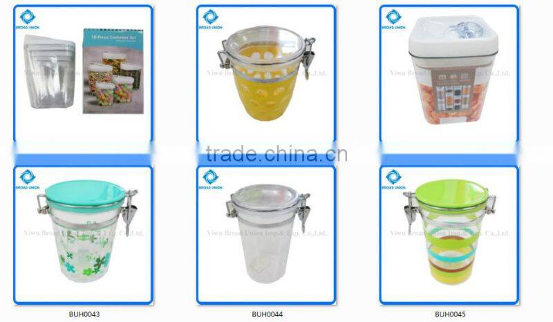 Hot Sale Plastic Storage Container Food Can