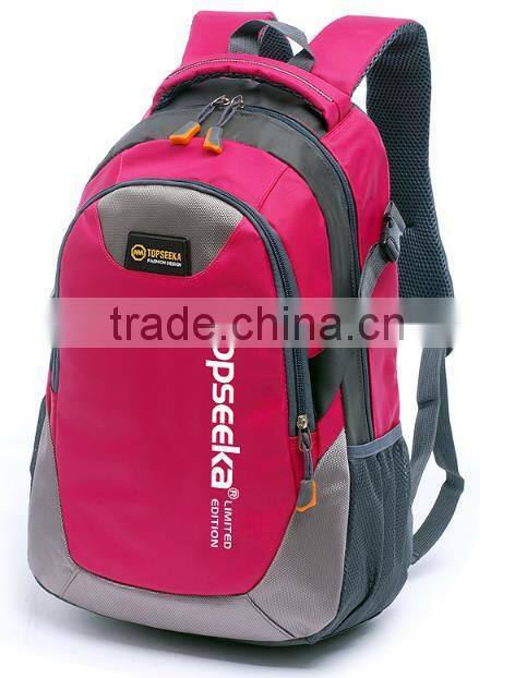 2015 Outdoor Backpack High School Backpack Bags for Kids/Teenagers/Girls