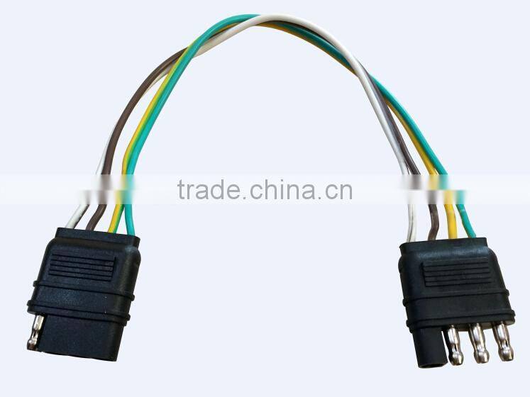 S10080 Trailer Wiring Harness with 4-Flat Connector
