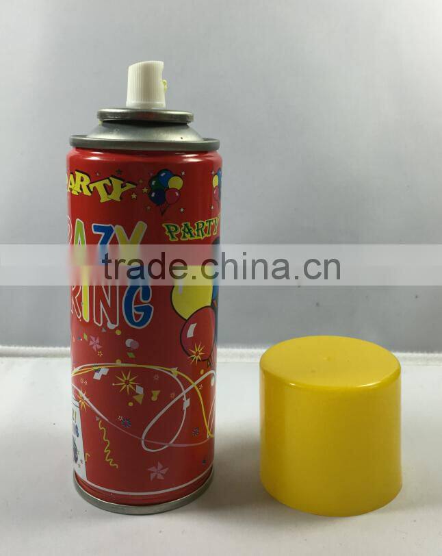 2016 colorful party crazy string spary for Christmas and wedding