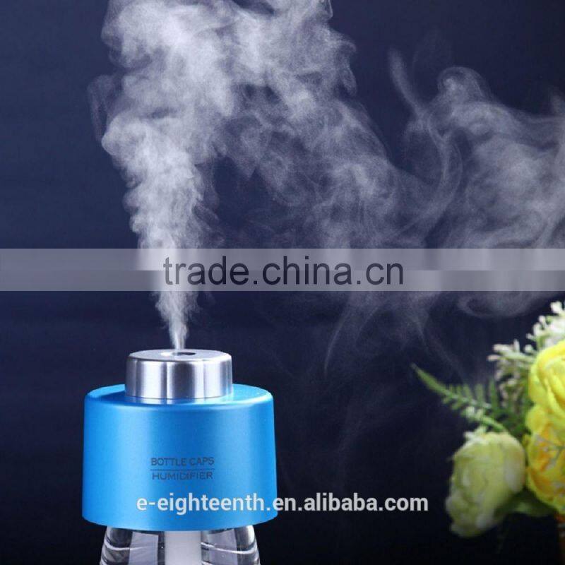 2017 USB Mini Mineral water bottle cap (without bottle) Portable Small air humidifier