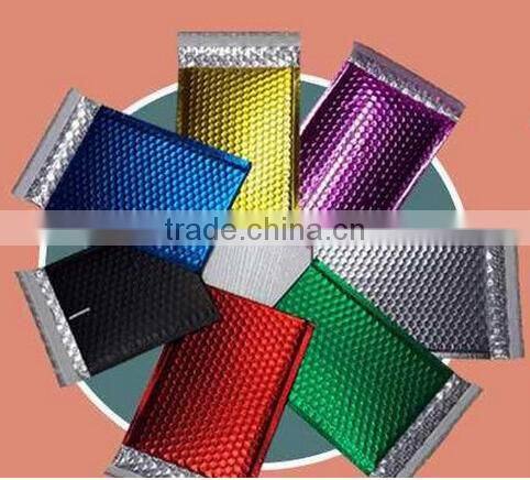 Aluminum membrane envelope bag; Colour aluminium PE bubble envelope bag; Pearl film bag