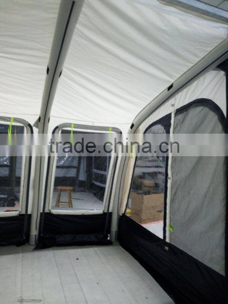 260 OEM durable 2 person inflatable caravan awning camper tent for RV