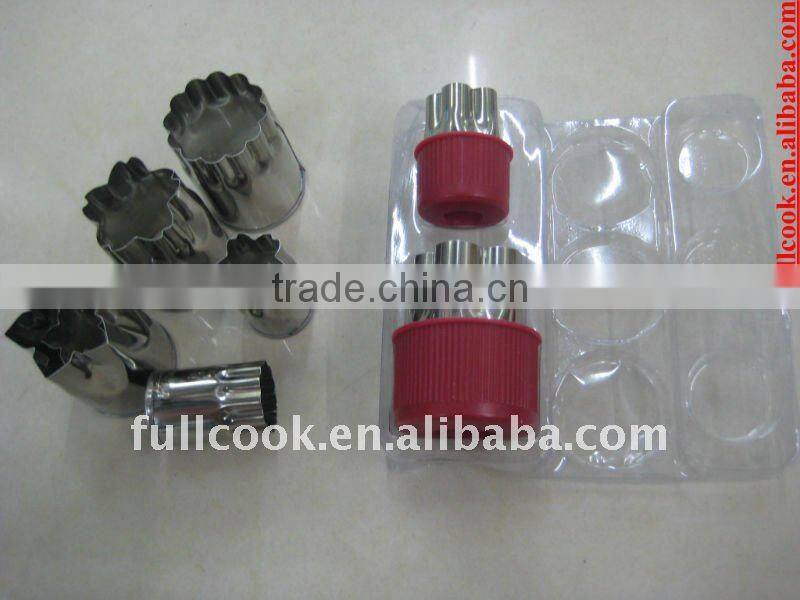 Vegetable Food Cookie Cutter Mold Set of 10