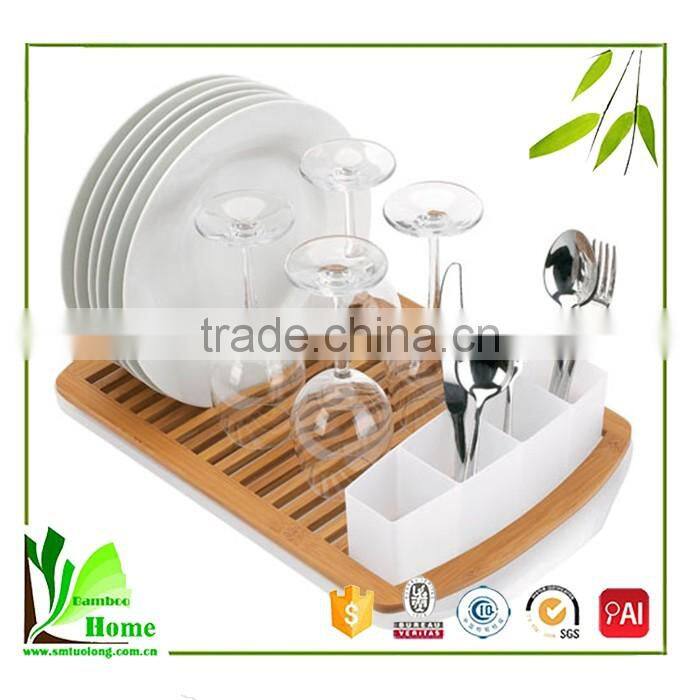 China wholesale custom bamboo roll-up dish drying rack